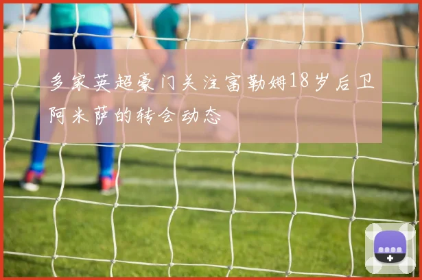 多家英超豪门关注富勒姆18岁后卫阿米萨的转会动态